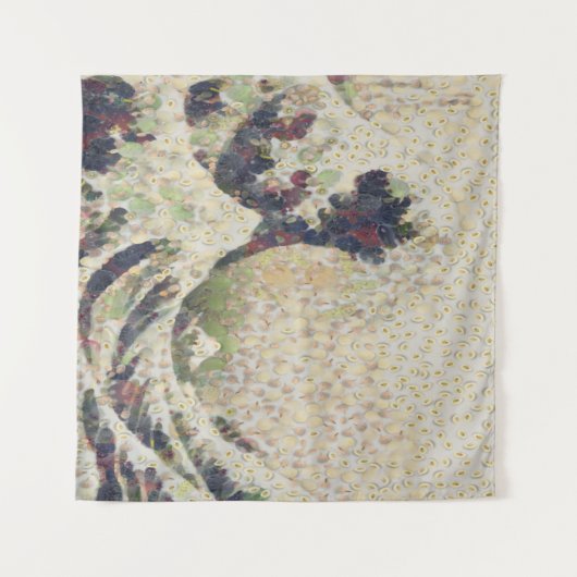 甘素晴らし露メロンファインアートの波 タペストリー (正面(横))