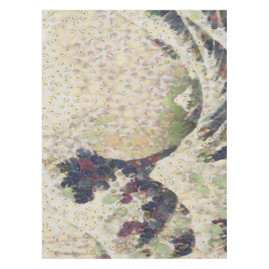 甘素晴らし露メロンファインアートの波 テーブルクロス (正面)