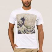 甘素晴らし露メロンファインアートの波 Tシャツ (正面)