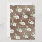 甘素朴鹿カップル赤ちゃんシャワー招待状 招待状 (裏面)