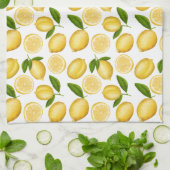 甘美なレモン キッチンタオル (折り畳み)