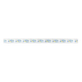 甘美な夢のかわいい睡眠のベビーのベビーシャワー サテンリボン (正面)