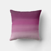 甘美な夢のグラデーションなピンク紫色のことわざ クッション (裏面)