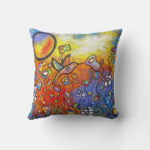 甘美な夢の枕 クッション (裏面)