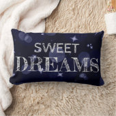 甘美な夢の睡眠の枕 ランバークッション (ブランケット)
