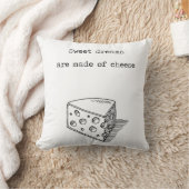 甘美な夢はチーズ装飾用クッションから成っています クッション (ブランケット)