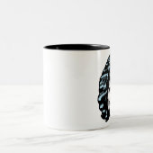 甘美な毛のマグ ツートーンマグカップ (中央)