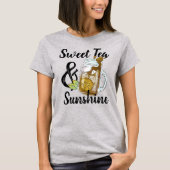 甘茶とサンシャインTシャツ Tシャツ (正面)