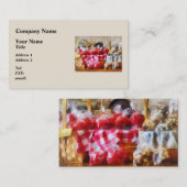 甘草とチョコレートで覆われたピーナッツ 名刺 (正面/裏面)