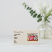 甘草とチョコレートで覆われたピーナッツ 名刺 (スタンド正面)