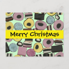 甘草の品揃え – クリスマスポストカード