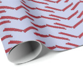 甘草の赤いねじれたキャンディ ラッピングペーパー (ロールコーナー)