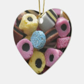 甘草キャンディカラフル セラミックオーナメント (左)