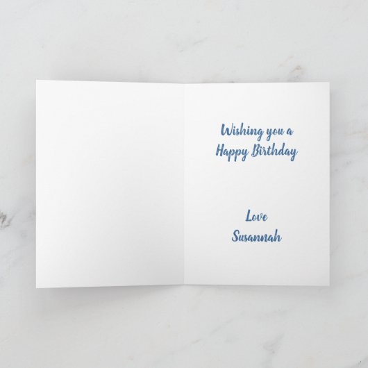 甘草菓子 カード (内部)