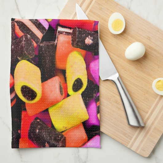 甘草 キッチンタオル (四つ折り)