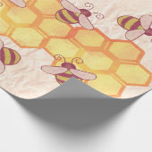 甘蜂ハニカム包装紙 ラッピングペーパー (角)