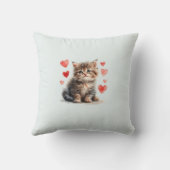 甘誇りを持ったい猫の親おもしろい親 クッション (裏面)