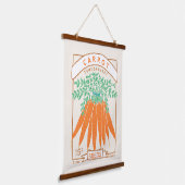 甘辛ニンジン種子パケッぶら下がったトのタペストリー 吊り下げ型タペストリー (傾斜あり)