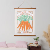 甘辛ニンジン種子パケッぶら下がったトのタペストリー 吊り下げ型タペストリー (寝室)