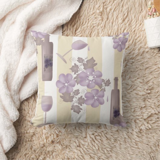 甘酒、ワイン クッション (ブランケット)