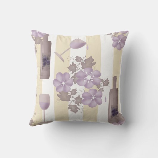 甘酒、ワイン クッション (裏面)