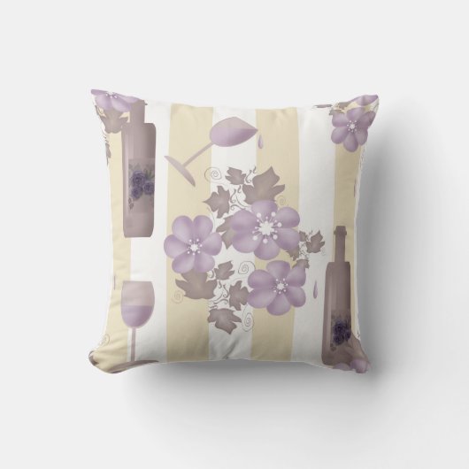 甘酒、ワイン クッション (正面)