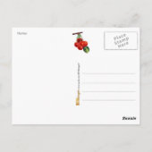 甘酸っぱいさくらんぼ ポストカード (裏面)