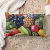 甘酸っぱいフルーツ枕 ランバークッション (ブランケット)