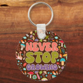 生えストップないキノコ キーホルダー (裏面)