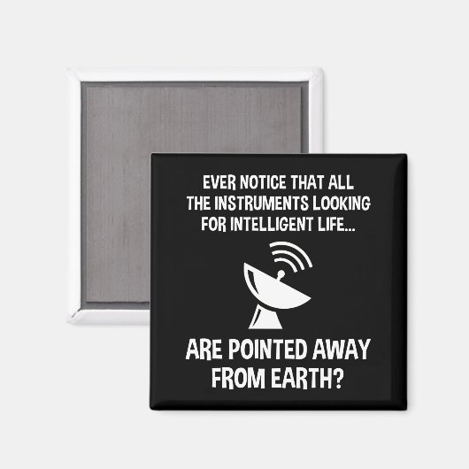 生おもしろい活の知性がある検索 マグネット (正面/裏面)