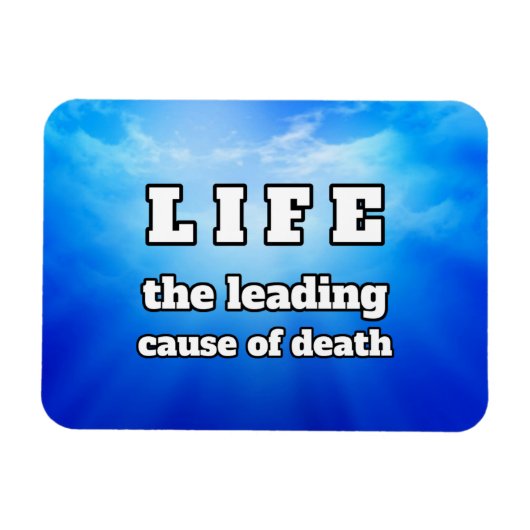 生おもしろい活 マグネット (横)