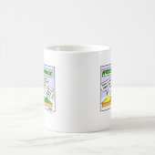 生おもしろい産野菜マグカップ コーヒーマグカップ (中央)