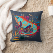 生お洒落き物 |イグアナ クッション (ブランケット)