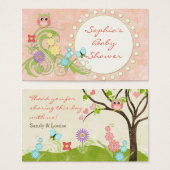 生お洒落命ハートの木の渦巻き旋回 (正面&裏面)