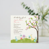 生お洒落命ハートの木の渦巻き旋回 案内状 (スタンド正面)