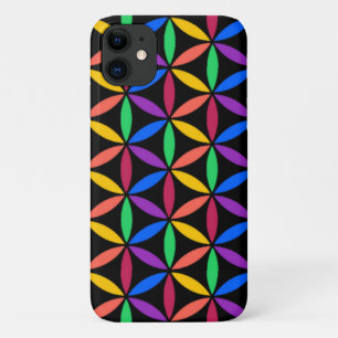 生きがいの虹の花 iPhone 11 ケース