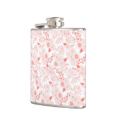 生きたサンゴの鳩の花 フラスク (左)