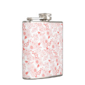 生きたサンゴの鳩の花 フラスク (右)