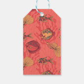 生きたサンゴ礁に生息する魚 ギフトタグ (裏面)