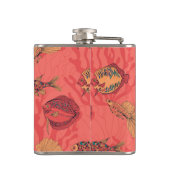 生きたサンゴ礁に生息する魚 フラスク (裏面)