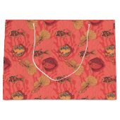 生きたサンゴ礁に生息する魚 ラージペーパーバッグ (正面)