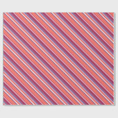 生きたサンゴ、赤と紫 ラッピングペーパー (フラット)