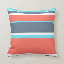 生きたサンゴ、青と灰色のストライプ