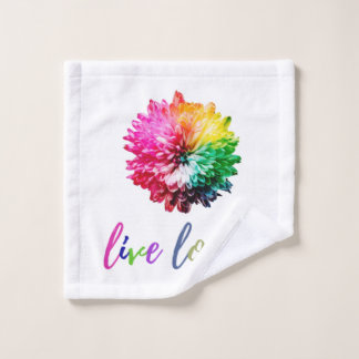 生きた愛の洗濯物 ウォッシュタオル