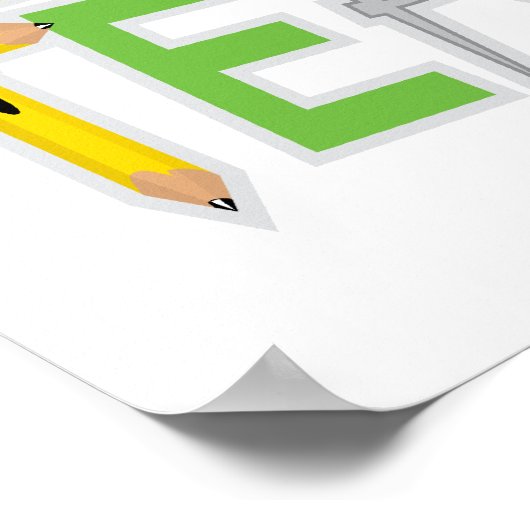 生きた愛教え ポスター (角)