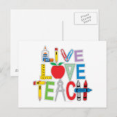 生きた愛教え ポストカード (正面/裏面)