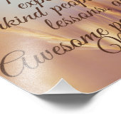 生きた木造の壁の芸術で誰かを責めない フォトプリント            (角)