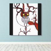 生きた木 キャンバスプリント (インサイチュ (ウッドフロア))