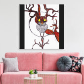 生きた木 キャンバスプリント (インサイチュ (リビング))