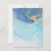 生きた水の正教洗礼感謝カード (裏面)